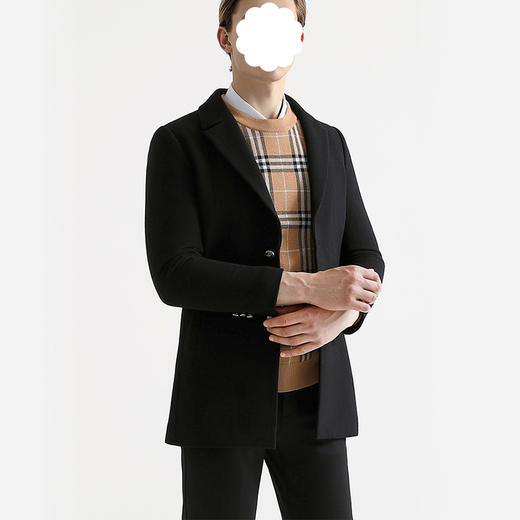 裁缝学苑M71 毛呢大衣纸样男士外套男装服装打版裁剪2020秋冬新款 商品图3