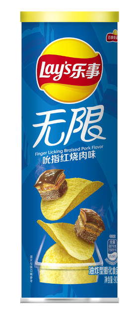 百事食品乐事无限吮指红烧肉味90g(6924743927865)