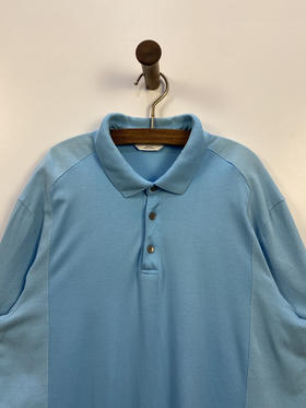 CK Calvin Klein 卡尔文·克雷恩 针织珠地拼接款 短袖POLO衫 _SPL(M)