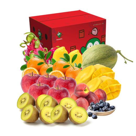 PAGODA百果园 果真新鲜水果礼包 约6600g 商品图0