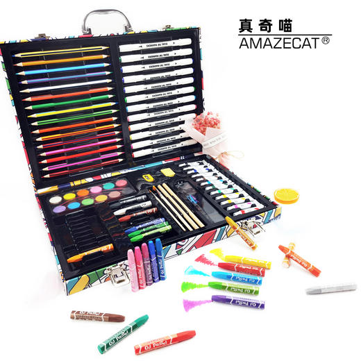 真奇喵纸盒绘画套装138件套Pahore系列 商品图3