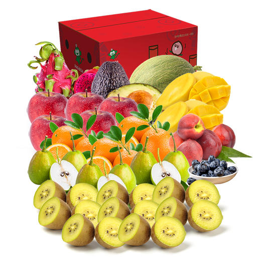 PAGODA百果园 果真丰厚水果礼包 约8100g 商品图0