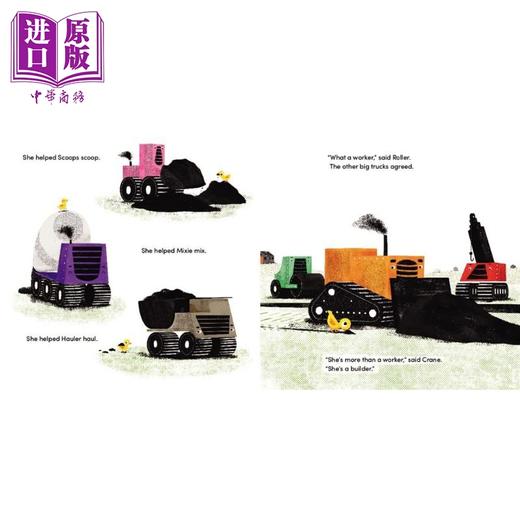 【中商原版】Digger and the Duckling 挖掘机与小鸭子 英文原版 进口图书 儿童绘本 动物故事图画书 保护环境 4-8岁儿童读物 商品图3