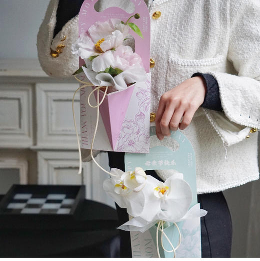 母亲节单枝花束，颜色品种随机 商品图1