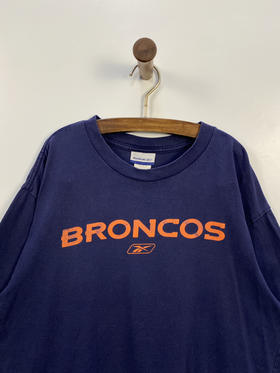 90年代 Vintage Reebok 锐步 加拿大制 NFL 美国职业橄榄球大联盟 短袖T恤 _SST(L)