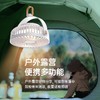 6月新款USB充电小风扇家用吊扇带小夜灯便携式迷你桌面电风扇 商品缩略图3