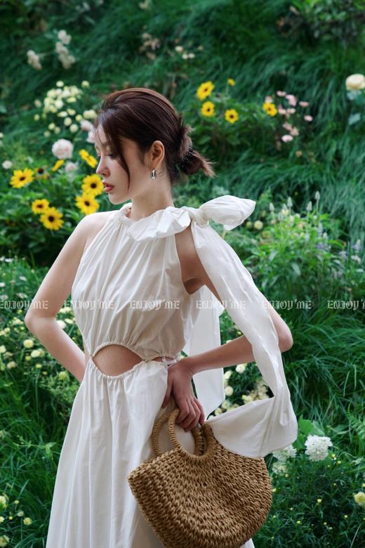 【门店同款】2023年夏季度假风无袖露腰裙 150723837 商品图5