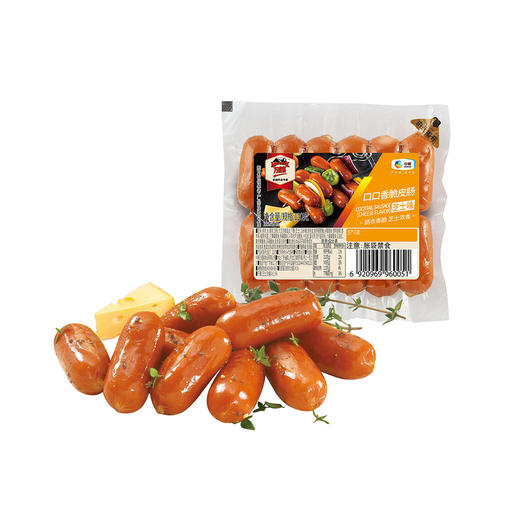 万威客礼包2（万威客口口香脆皮肠（原味\芝士）120g*2/万威客脆皮热狗肠什锦装（原味+蜜糖味）500g/真有心爆浆小香肠80g（芝士\酸奶\榴莲）*3） 商品图8