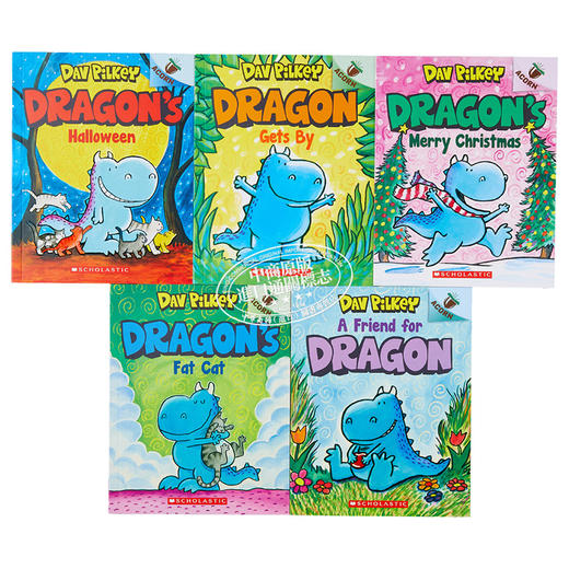 【中商原版】Acorn 学乐橡树种子系列 Dragon 2-5 恐龙传奇4册套装 英文原版 进口图书 儿童绘本 低幼图画故事书 可点读 商品图2