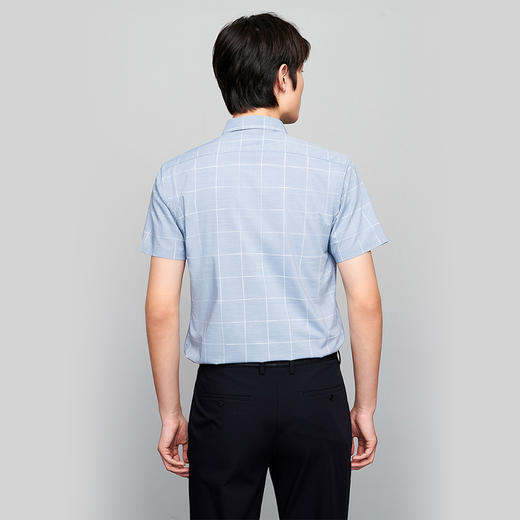 裁缝学苑M81经典格纹休闲衬衫纸样夏男短袖衬衣服装打版型样板图 商品图2