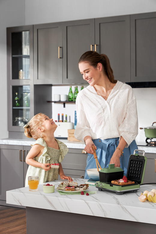 【摩飞多功能轻食机】早餐机神器、三明治轻食机、小型家用华夫饼机、烤吐司面包机【一机多用，方便快捷】】 商品图8