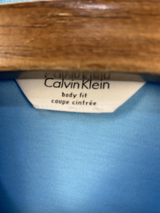 CK Calvin Klein 卡尔文·克雷恩 针织珠地拼接款 短袖POLO衫 _SPL(M) 商品图2