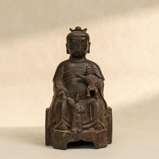 清 铜人物造像 商品图0