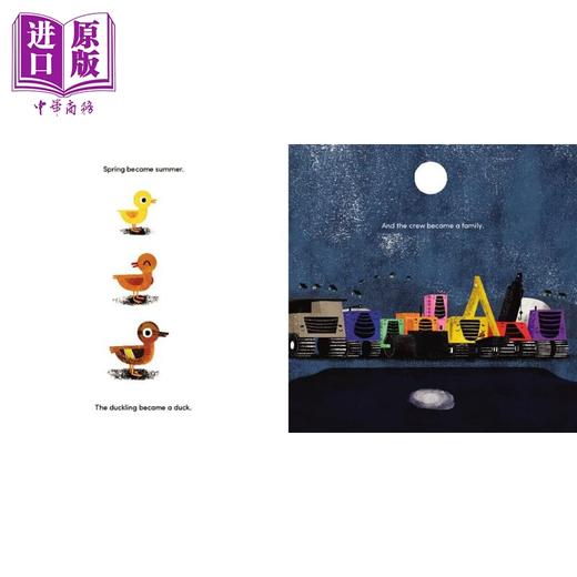 【中商原版】Digger and the Duckling 挖掘机与小鸭子 英文原版 进口图书 儿童绘本 动物故事图画书 保护环境 4-8岁儿童读物 商品图2