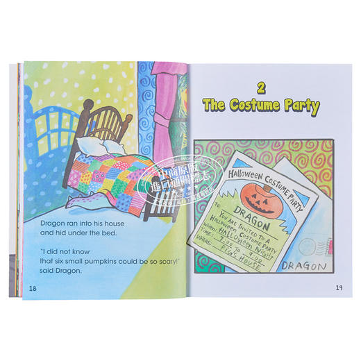 【中商原版】Acorn 学乐橡树种子系列 Dragon 2-5 恐龙传奇4册套装 英文原版 进口图书 儿童绘本 低幼图画故事书 可点读 商品图7