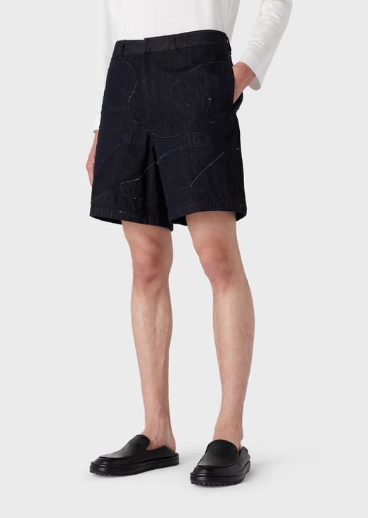 E ARMANI 百慕达短裤男  3R1PG11NWQZ-0941 .100%COTTON 商品图1