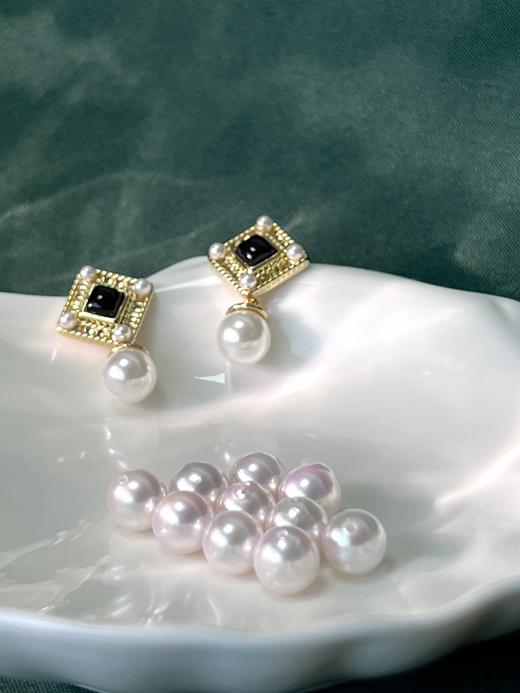 FF&【SOLDE VERANO蕃秀】  菱格耳环 商品图2