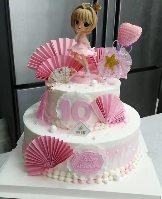 蓝色公主双层（糖牌） 商品图1