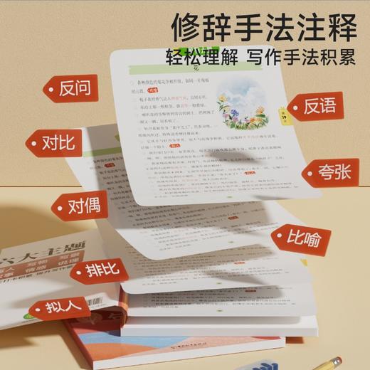 时光学60天优美句段篇积累大全小学生一二三四五六年级好词语好句好段优美句子 商品图3