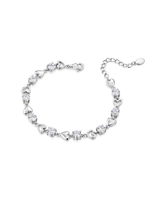 卡蒂罗心动手链女生纯银轻奢小众设计2023年新款送闺蜜生日礼物 商品图2