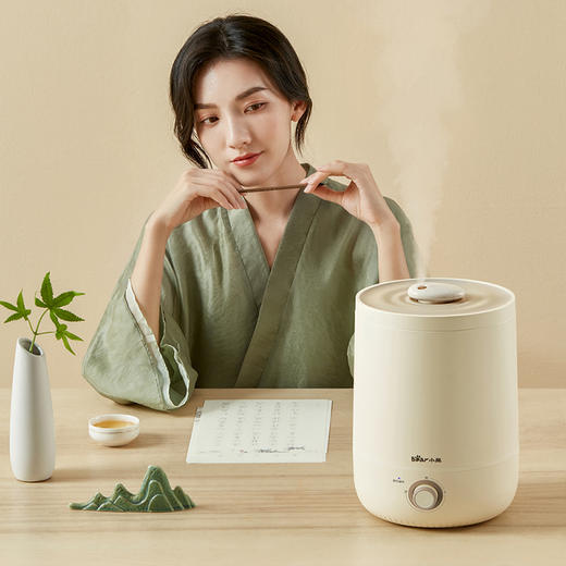 加湿器4.5升大容量小熊（Bear） 香薰加湿上加水 净化空气加湿静音 卧室婴儿客厅办公室可用 JSQ-C45U1 商品图4