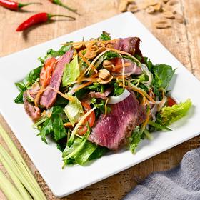 (小)泰式牛肉河粉时蔬色拉 (Samll)Thai Beef Noodle Salad