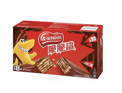 雀巢脆脆鲨巧克力夹心威化巧640g 商品图0