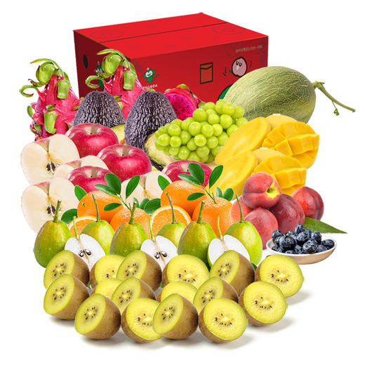PAGODA百果园 果真豪气水果礼包 约9200g 商品图0