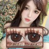 DEEKAY半年抛·G373 RORO BROWN·14.5mm(着色参考14.1mm) 0-1000度(有525/575) 韩产进口·(建议佩戴6-8个月左右更换)·贵妇DK 适合敏感眼 商品缩略图0