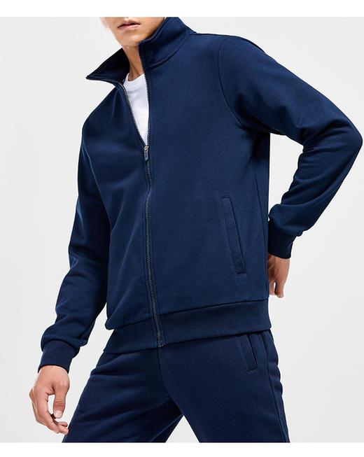 裁缝学苑 M54拉链开衫休闲无帽卫衣运动外套11服装裁剪图牛皮纸样 商品图4