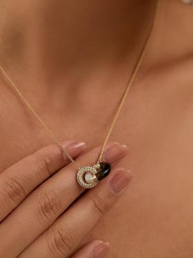 FF&【SOLDE VERANO蕃秀】环环相扣项链