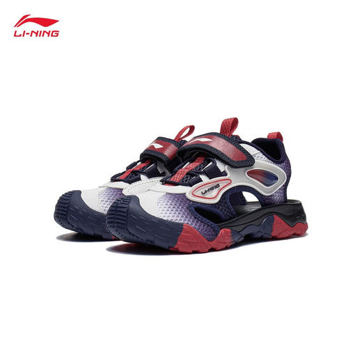 【33/34断码】李宁踏浪 2.0丨童鞋凉鞋男大童23新款运动生活系列儿童运动鞋YKUT006【库存有限，如无货将做退款，介意慎拍！】 商品图6