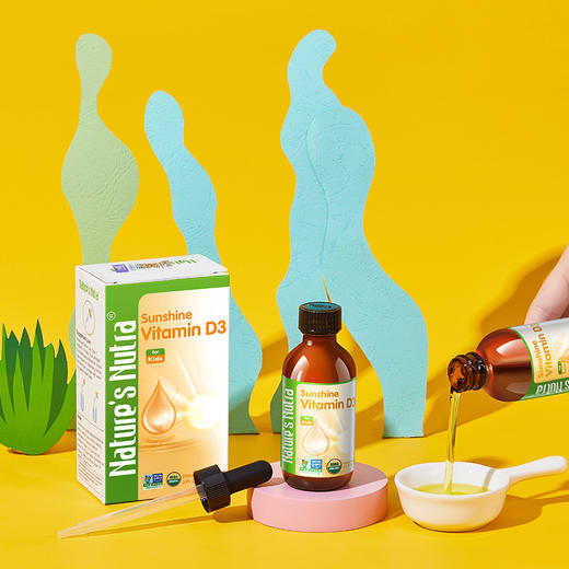 【保税仓发货 包邮包税 新生儿可用】美国莱思纽卡维生素d3婴幼儿宝宝婴儿童d3维生素d滴剂vd促补钙维D 商品图1