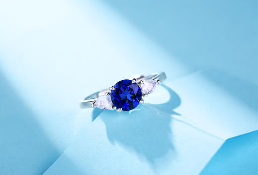 玖钻 培育宝石系列，首饰戒指耳钉手链项链【G】 商品图1