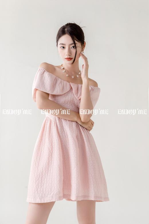 【门店同款】夏季甜美娃娃领收腰连衣裙 150713866 商品图0