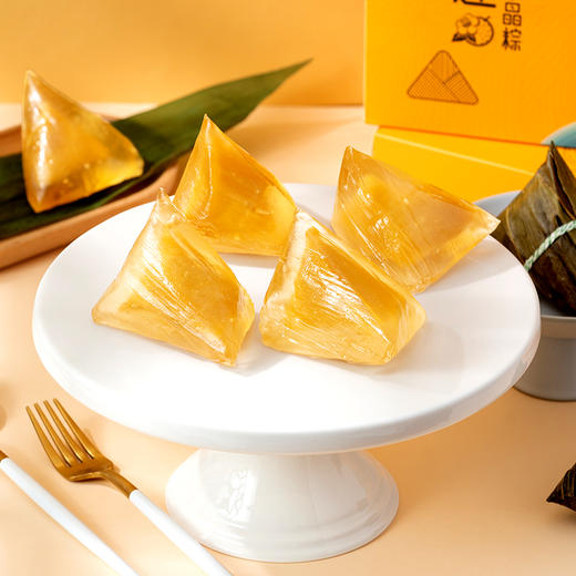 榴莲水晶粽礼盒420g（即食6个装配礼袋）|桂艺坊佑晨光 商品图3
