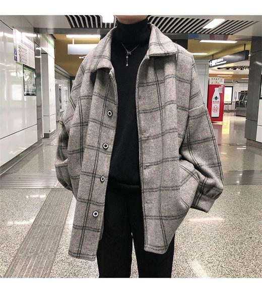 裁缝学苑 M52男士冬外套中长款风衣毛呢大衣11服装裁剪图牛皮纸样 商品图5