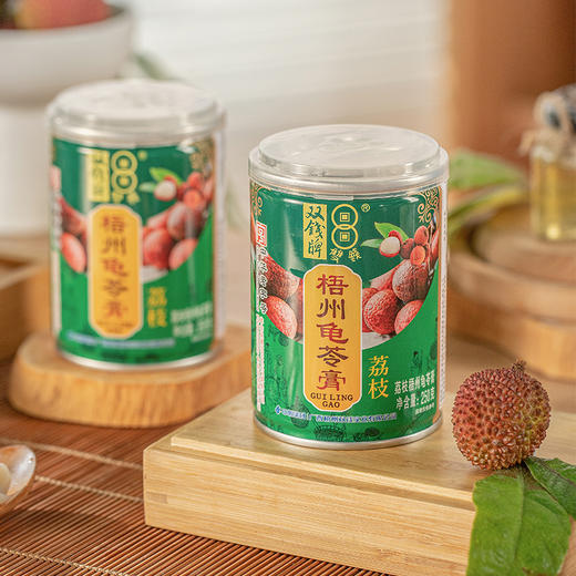 荔枝味龟苓膏250g*12罐 商品图3