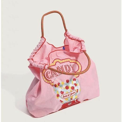 日系小众刺绣尼龙购物袋 商品图5