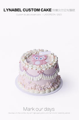 玲娜贝尔复古定制蛋糕