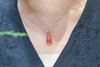 南红冰飘【青溪】吊坠，925银镶  商品缩略图4