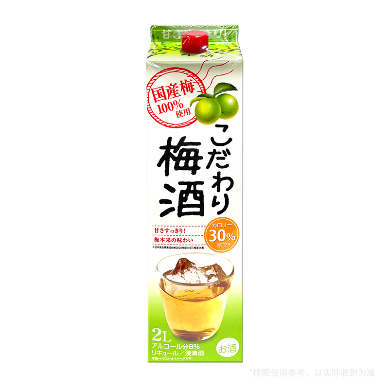 可达万里梅酒2升 Kodawari Umeshe Plum