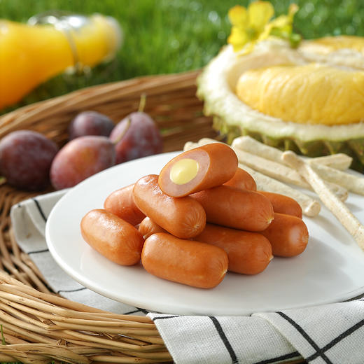 真有心爆浆小香肠80g*10袋（榴莲\芝士\酸奶） 商品图7