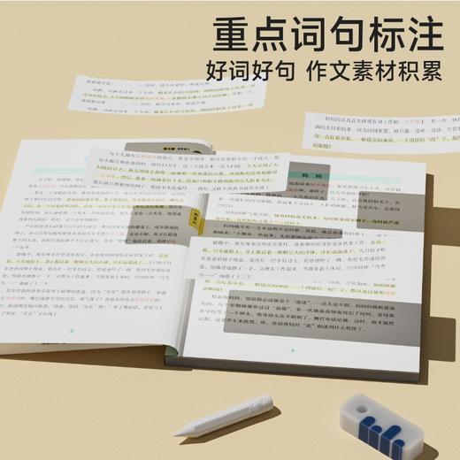 时光学60天优美句段篇积累大全小学生一二三四五六年级好词语好句好段优美句子 商品图4