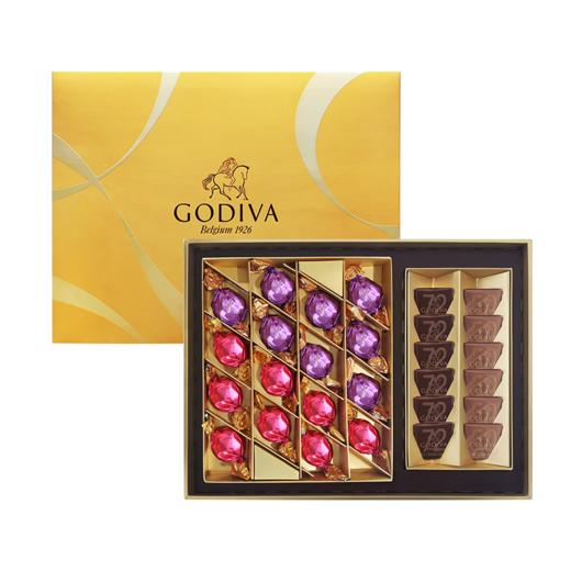 歌帝梵（Godiva） 巧克力精选礼盒28颗装 进口巧克力礼盒 休闲零食 1盒装 商品图1