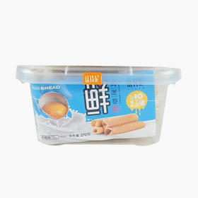 法诗尼手工鸡蛋卷奶香味270g