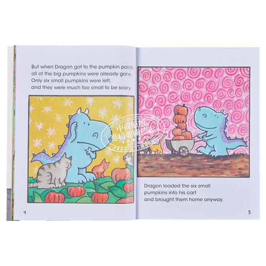 【中商原版】Acorn 学乐橡树种子系列 Dragon 2-5 恐龙传奇4册套装 英文原版 进口图书 儿童绘本 低幼图画故事书 可点读 商品图4