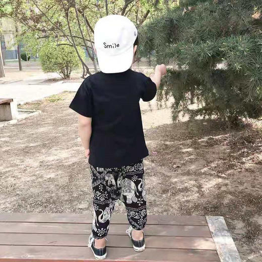 【六一热卖！提前抢】新款宝宝印花短袖T恤，时尚洋气，休闲舒适，细节考究，精致不凡，尽显童真童趣，为宝宝添彩夏日 商品图2