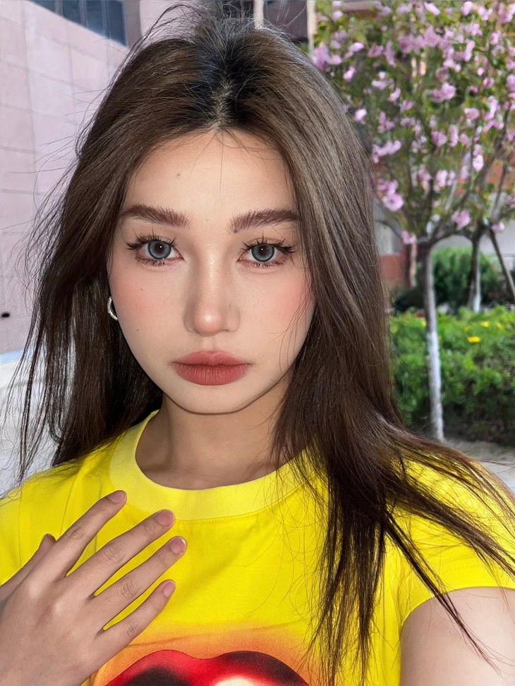 KAMOLENS美瞳 年抛隐形眼镜 海盐汽水14.5mm 1副/2片 左右度数可不同-VVCON美瞳商城11