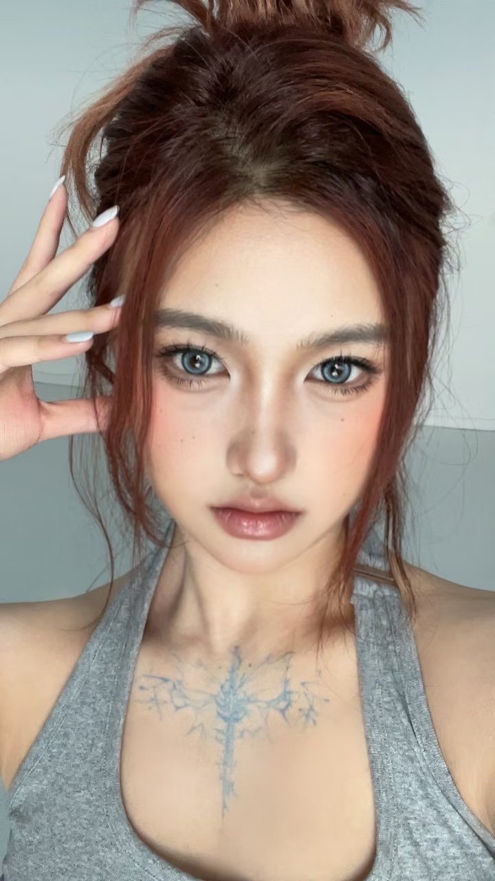 KAMOLENS美瞳 年抛隐形眼镜 海盐汽水14.5mm 1副/2片 左右度数可不同-VVCON美瞳商城14